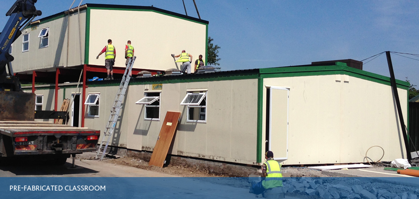 Pre-fabricated Classrooms, Cavan project boylan engineering